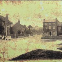 Inkberrow High Street Approx 1890 kindly supplied by Marion Willis